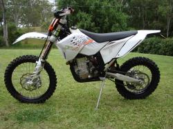 KTM 300 EXC white