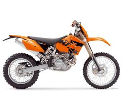 KTM 400 EXC green