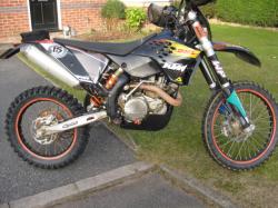 KTM 400 EXC green