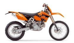 KTM 400 EXC white