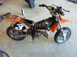 KTM 50 white