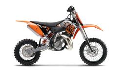 KTM 65 SX silver