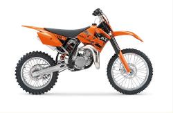 KTM 85 SX silver