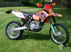 KTM EXC 400 blue