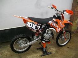 KTM SX 85 engine