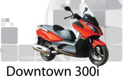 KYMCO DOWNTOWN silver