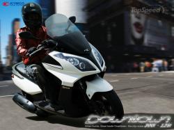 KYMCO DOWNTOWN silver