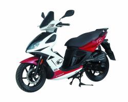 KYMCO SUPER 8 red