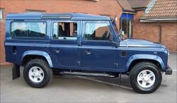 LAND ROVER 110 blue