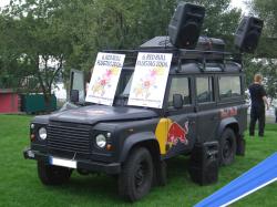 LAND ROVER 110 red