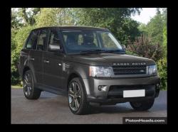 LAND ROVER RANGE ROVER HSE SPORT black