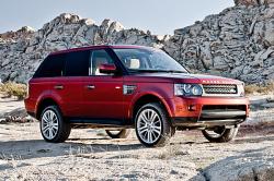 LAND ROVER RANGE ROVER HSE SPORT red