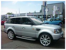 LAND ROVER RANGE silver