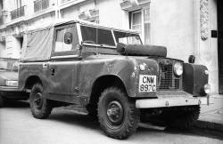 LAND ROVER SERIES II silver