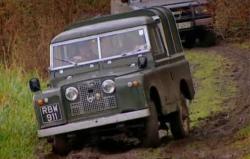 LAND ROVER SERIES II silver