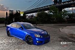 LEXUS IS F blue