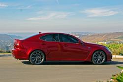 LEXUS IS F red