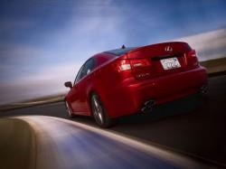 LEXUS IS F red