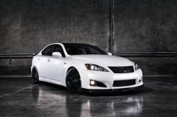 LEXUS IS F white