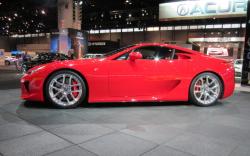 LEXUS LF-A red