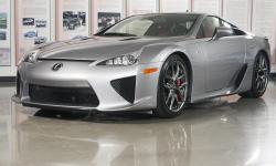 LEXUS LF-A silver