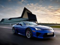 LEXUS LFA blue