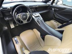 LEXUS LFA interior