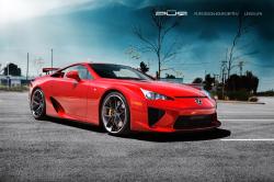 LEXUS LFA red