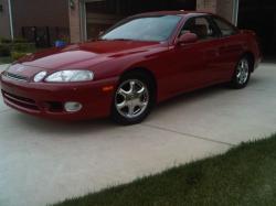 LEXUS SC 300 red