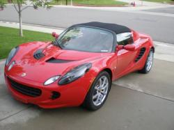 LOTUS ELISE CONVERTIBLE red