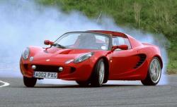 LOTUS ELISE CONVERTIBLE white