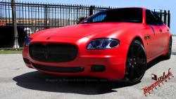 MASERATI QUATTROPORTE red