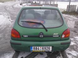 MAZDA 121 green