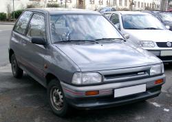 MAZDA 121 silver