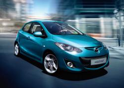 MAZDA 2 blue