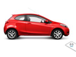 MAZDA 2 red