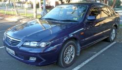 MAZDA 626 blue