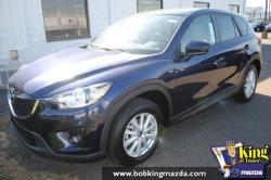 MAZDA CX-5 blue