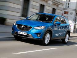 MAZDA CX-5 blue