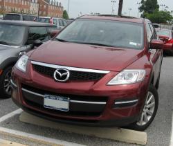 MAZDA CX-9 red