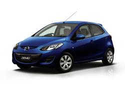 MAZDA DEMIO blue