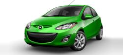 MAZDA DEMIO green