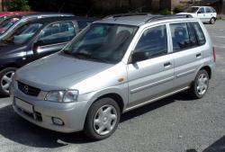 MAZDA DEMIO white