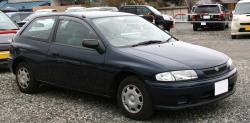 MAZDA FAMILIA black