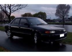 MAZDA FAMILIA black