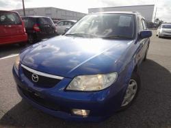 MAZDA FAMILIA blue