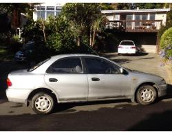 MAZDA FAMILIA silver