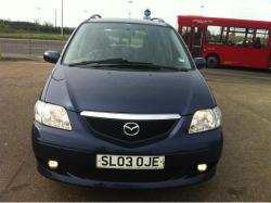 MAZDA MPV blue