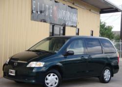 MAZDA MPV green