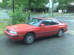 MAZDA MX-6 TURBO white